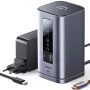 Докинг станция Baseus Spacemate Series 11in1 (B0112701) - троен 4K дисплей, 10Gbps, PD100W - Сива