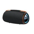 Безжична колонка Yesido YSW38 - Bluetooth 5.3, RGB Lighting, TWS, TF Card, USB, AUX, 2000mAh, 30W - Черна