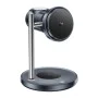Стойка за безжично зареждане 3in1 Yesido DS40 - за Phone, Earphone, Watch с Touch Switch, Fan, Qi2.2, 25W, Type-C Cable - Черна