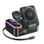 Стойка за безжично зареждане Yesido DS38 - 8in1, MagSafe, Fast Charging, за iPhone, Apple Watch, Earbuds, 65W - Черна
