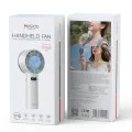 Ръчен вентилатор Yesido YF18 - с LCD Display, 12W Brushless Motor, 5500 RPM, 100x Speed, 12W, 3600mAh, Type-C - Черен
