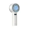 Ръчен вентилатор Yesido YF18 - с LCD Display, 12W Brushless Motor, 5500 RPM, 100x Speed, 12W, 3600mAh, Type-C - Черен