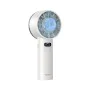 Ръчен вентилатор Yesido YF18 - с LCD Display, 12W Brushless Motor, 5500 RPM, 100x Speed, 12W, 3600mAh, Type-C - Черен
