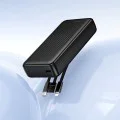 Външна батерия – Borofone (BJ79A) – USB-C + USB + Lightning кабели, 20000mAh – Черен