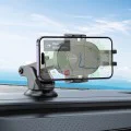Автомобилен държач – Borofone (BH93 Grand) – с вендуза, телескопично рамо, 360°, 4.5–7 – Черен