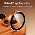 Протектори за камера за iPhone 14/15/16/17 Pro/Max - ESR Armorite - Оранжев