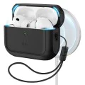 Калъф за Apple AirPods Pro 3 – с MagSafe – ESR Orbit Hybrid HaloLock – Черен