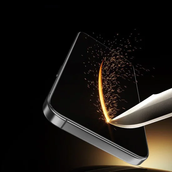 Протектор за iPhone 16 Pro / iPhone 17 – ESR Corning Gorilla Glass UltraFit™ – Черен