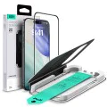 Протектор за iPhone 16 Pro / iPhone 17 – ESR Tempered Glass UltraFit – Черен