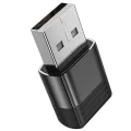 Адаптер – Borofone (BV18) – USB2.0 към Type-C (OTG), Fast Charge – Черен