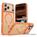 Калъф за iPhone 17 Pro Max – ESR Classic Hybrid HaloLock Kickstand – с MagSafe – Матиран оранжев