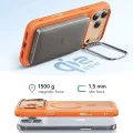 Калъф за iPhone 17 Pro - ESR Classic Hybrid HaloLock Kickstand - Матов оранжев