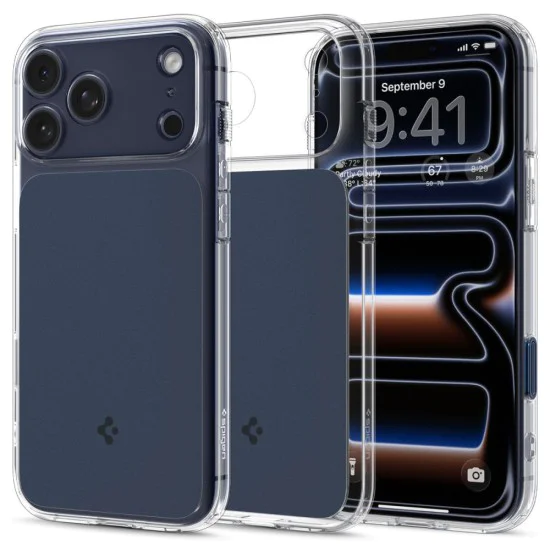Калъф за iPhone 17 Pro Max - Spigen Ultra Hybrid T MagSafe - Матово син
