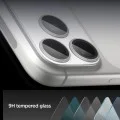 Протектор за камера за iPhone 17 Pro - Spigen Optik.tR EZ Fit Pro XL - Сребрист