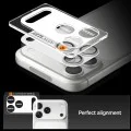 Протектор за камера за iPhone 17 Pro - Spigen Optik.tR EZ Fit Pro XL - Сребрист
