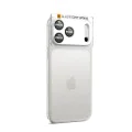 Протектор за камера за iPhone 17 Pro Max - Spigen Optik.tR EZ Fit Pro XL - Сребрист