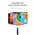 OTG адаптер (OT-7700) - Mcdodo - Lightning към Type-C, алуминиева сплав, зареждане и синхронизация, 3A - Черно