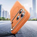 Калъф за iPhone 17 Pro Max - ESR Cloud Soft HaloLock Kickstand - Оранжев