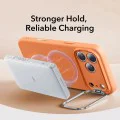 Калъф за iPhone 17 Pro – ESR Cloud Soft HaloLock Kickstand – Оранжев