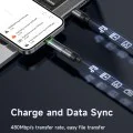 Адаптер Auto Power Off (OT-2590) - Mcdodo - USB-C към Lightning, 36W, E-Mark чип, бързо зареждане - Черно