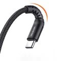 Кабел за данни – Mcdodo (CA-2271) – USB → Type-C, найлон оплетка, алуминий, QC4.0/3.0, 1m – Черен