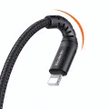 Кабел за данни – Mcdodo (CA-2281) – USB → Micro-USB, найлон оплетка, алуминий, QC4.0/3.0, 1m – Черен