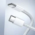 Кабел за данни – Mcdodo (CA-5690) – USB-C → USB-C, PD бързо зареждане, 3A, 60W, 480Mbps, 1m – Бял