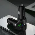 Зарядно за автомобил – Mcdodo (CC-5970) – двоен порт, бързо зареждане 38W, Smart IC, устойчив материал – Черен