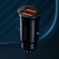 Зарядно за автомобил – Mcdodo (CC-6602) – двоен порт, 12W, огнеупорен корпус – Черен