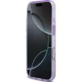 Калъф за iPhone 17 Pro – с MagSafe – Guess (GUHMP17LHFWBDCEU) IML Flower & Tonal Circle – Лилав