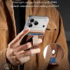Портфейл и стойка ESR Geo HaloLock Wallet Stand (2K6091062) - MagSafe, веган кожа, 1–5 карти - Светлокафяв