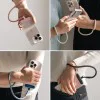 Универсална връзка за телефон (Crossbody) - Ringke Hand Strap Link Flow P-Type - Cloud White