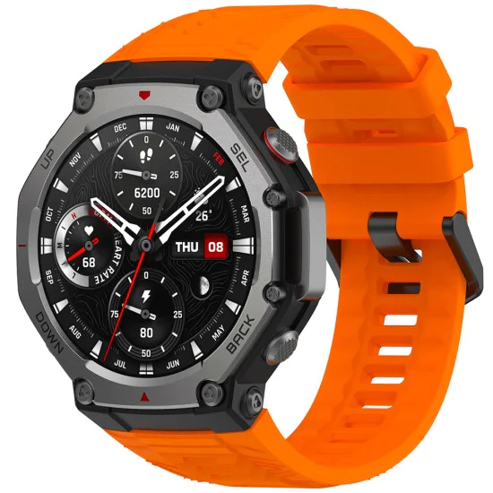 Каишка за Amazfit T-Rex 3 – Techsuit (W067) – Оранжева