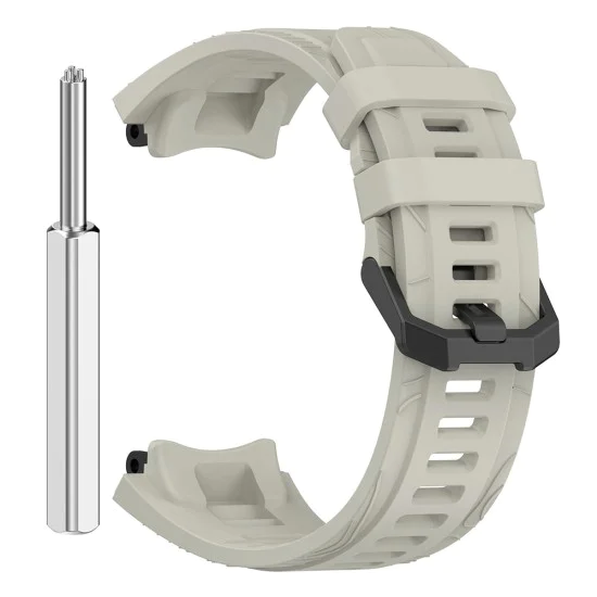 Каишка за Amazfit T-Rex 3 – Techsuit (W067) – Пепеляво сива