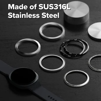 Вътрешен безел протектор за Samsung Galaxy Watch8 Classic - Ringke Inner Bezel Styling - Черен