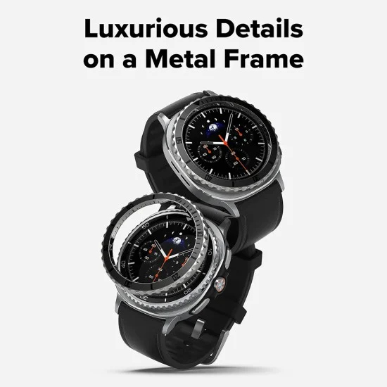 Безел протектор за Samsung Galaxy Watch8 Classic - Ringke Premium Bezel Styling - Черен