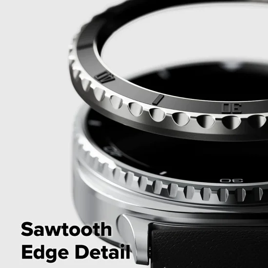 Безел протектор за Samsung Galaxy Watch8 Classic - Ringke Premium Bezel Styling - Черен