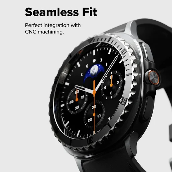 Безел протектор за Samsung Galaxy Watch8 Classic - Ringke Premium Bezel Styling - Черен