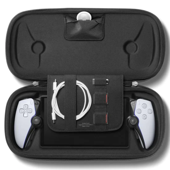 Калъф / чантичка за Sony Playstation Portal - Spigen Klasden Pouch - Тъмносив