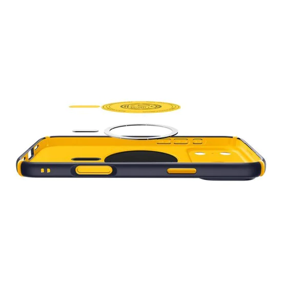 Калъф за iPhone 17 Pro Max - Spigen Caseology Nano Pop Hybrid MagSafe - Blueberry Navy