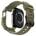 Каишка с корпус за Apple Watch 10/11 (46mm) - Spigen Rugged Armor Pro V2 - Vintage Khaki