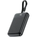 Външна батерия – Acefast (M13-10000) – с вграден кабел, Type-C, USB, 10000mAh, 38.5Wh, PD22.5W, LED дисплей – Черен