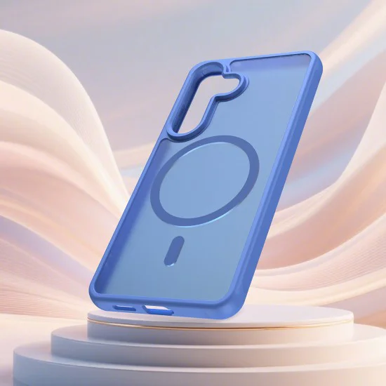Калъф за Samsung Galaxy S26 - HaloFrost II MagSafe - Techsuit - Небесносин