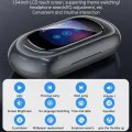 Безжични слушалки – Yesido Wireless Earbuds (YSP26) – Bluetooth V5.4, LCD, open-ear дизайн, 14.2mm говорител, 500mAh – Черни
