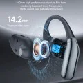Безжични слушалки – Yesido Wireless Earbuds (YSP26) – Bluetooth V5.4, LCD, open-ear дизайн, 14.2mm говорител, 500mAh – Черни