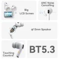 Безжични слушалки – Yesido Wireless Earbuds (TWS29) – LCD екран, TWS, микрофон, Bluetooth, в ухо дизайн, 360mAh – Бели