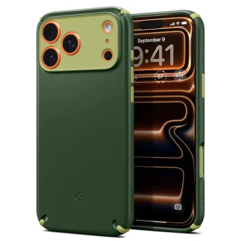 Калъф за iPhone 17 Pro Max - Spigen Caseology Nano Pop Hybrid MagSafe - Avo Green
