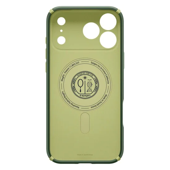 Калъф за iPhone 17 Pro - Spigen Caseology Nano Pop Hybrid MagSafe - Avo Green