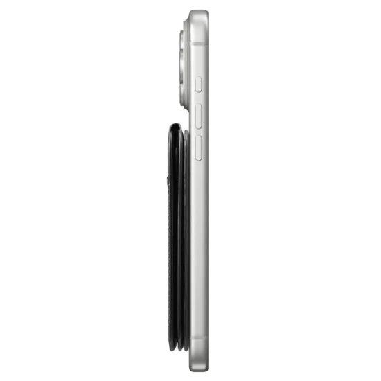 Магнитен портфейл и стойка тип статив Spigen Slim Fold Tripod (S314-2) - MagSafe - Черен