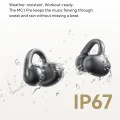 Безжични слушалки Bowie MC1 Pro (A0102503) - Baseus - Bluetooth 6.0, Hi-Res, тип щипка (Open Ear) - Космическо черно